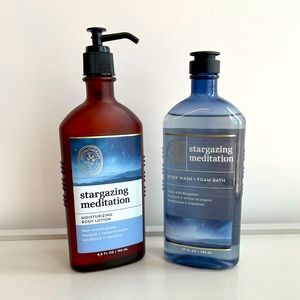 New! Bath & Body Works Stargazing Meditation Lotion and Body Wash!